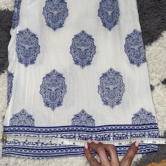 Flowy and lightweight wide leg beach cover up pants size xs - Picture 9 of 13